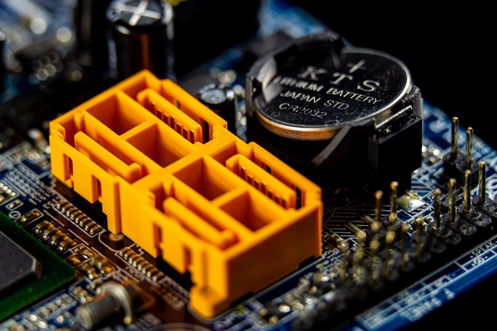 Lithium-ion battery pack removed from a robot lawn mower for inspection